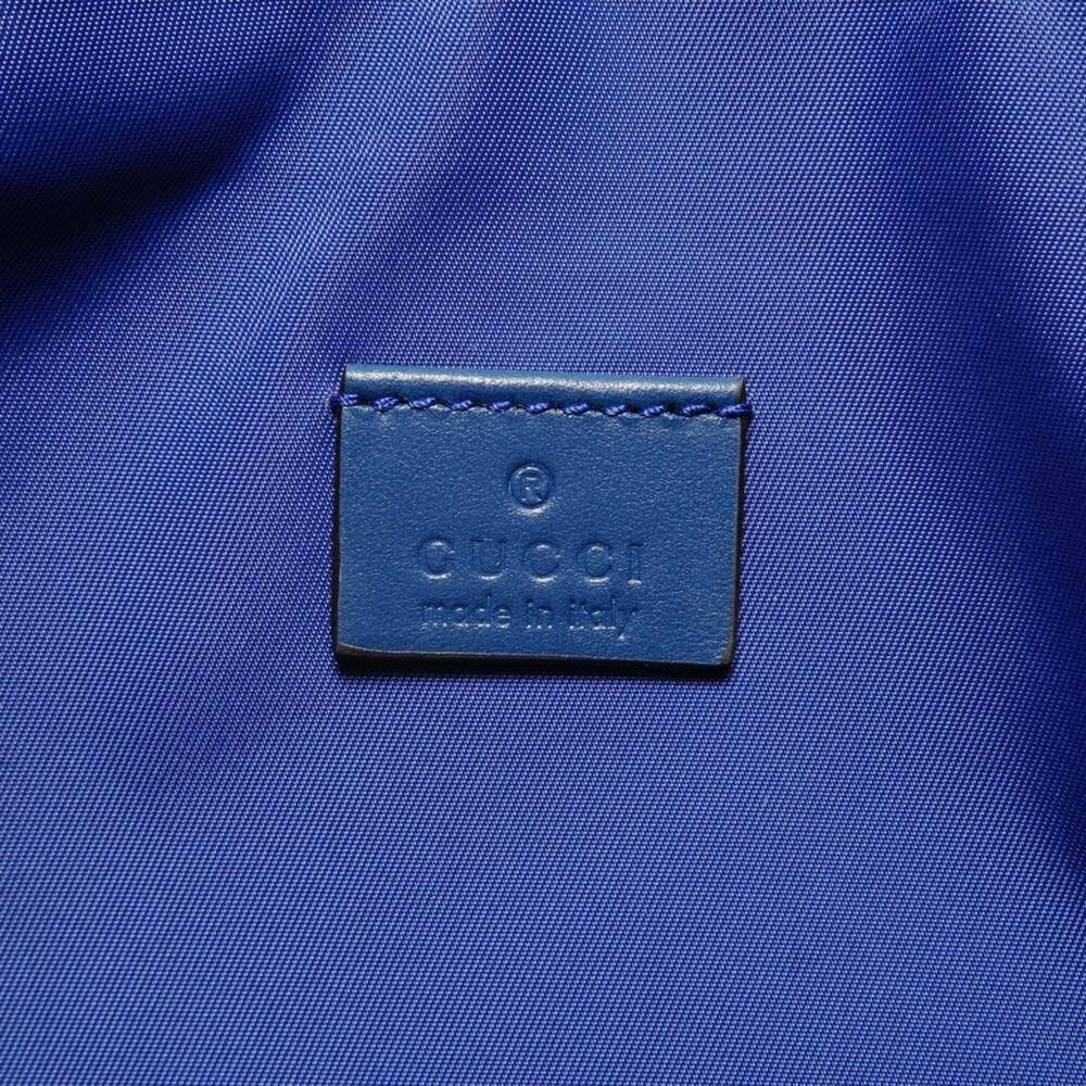 GUCCI Blue Messenger Shoulder Bag - Picture 9 of 13